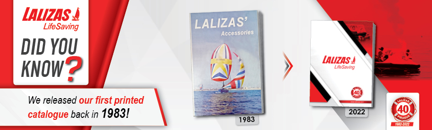 Saviez-vous que LALIZAS a publié son premier catalogue imprimé en 1983 ?