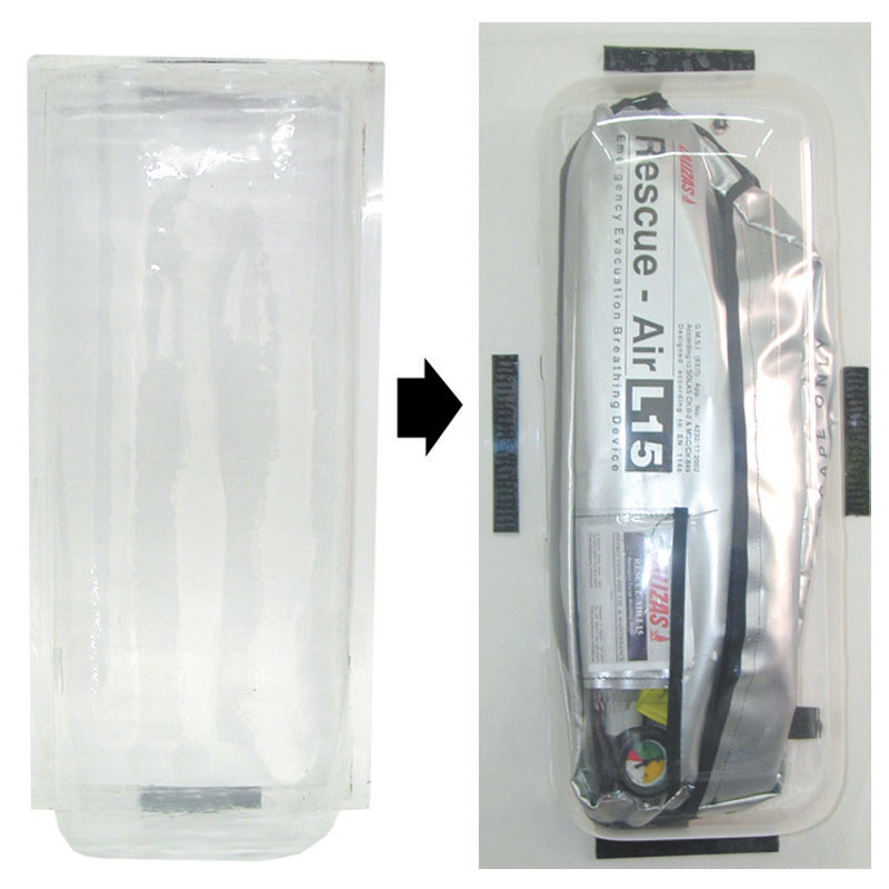 Housse plastique pour EEBD image