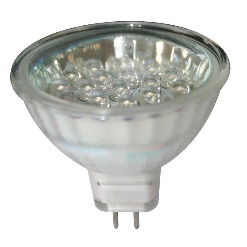 Ampoule 12V, LED, MR16, blanche - 20 LEDs image