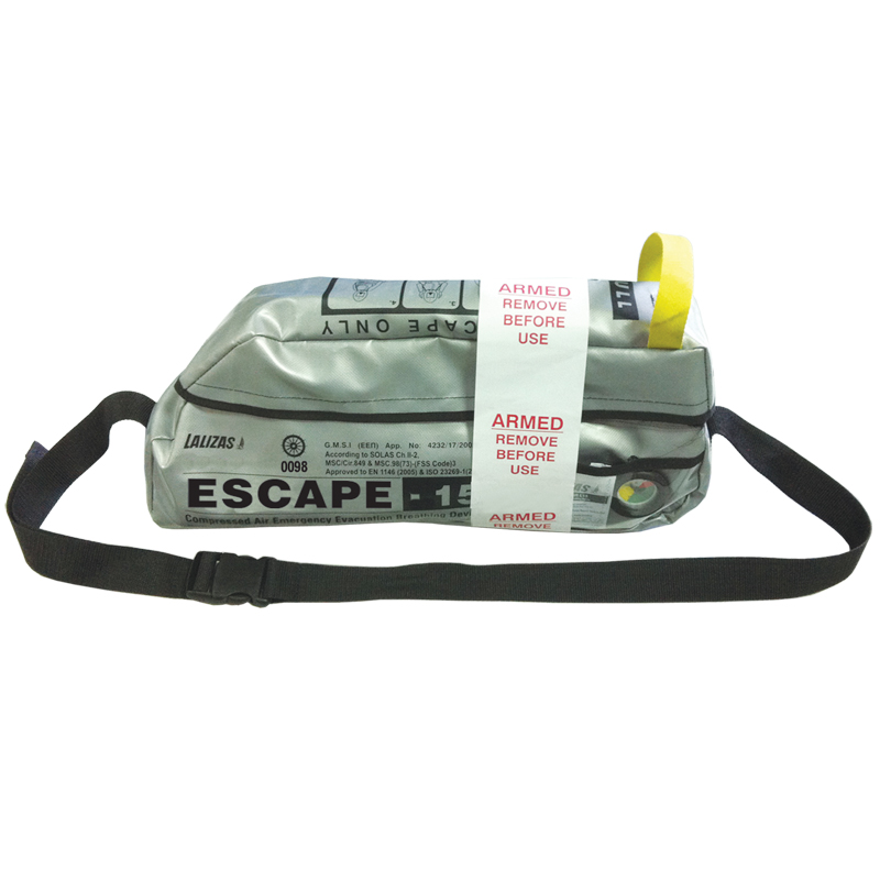 Appareil respiratoire pour évacuation d'urgence LALIZAS “ESCAPE-15” SOLAS/MED-MER image