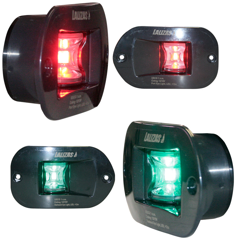 FOS LED 12 Set feux babord/tribord encastrés 112.5ο image