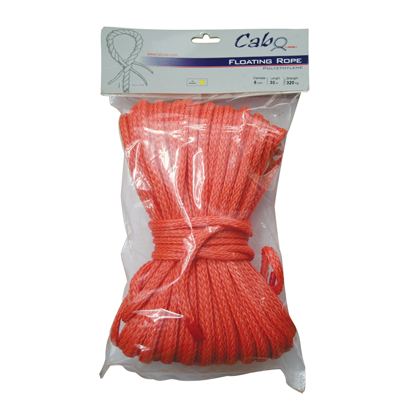 Corde flottante, en polyéthylène, orange image