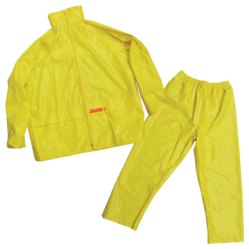 LALIZAS Combinaison de Pluie avec Capuche, jaune image