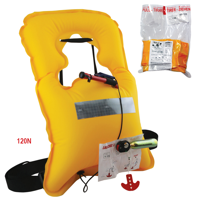 Gilet gonflable adulte Vita, déclenchement manuel, 120N image