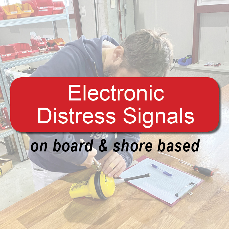 Signaux électroniques de détresse - à bord et à terre image